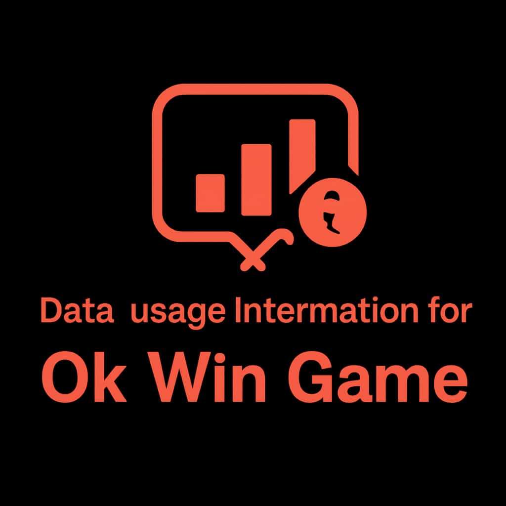 Icon representing data usage information for Ok Win Game.