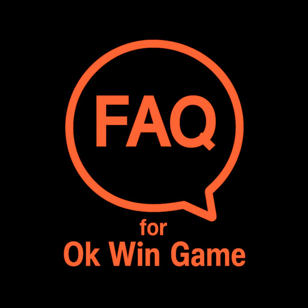 Icon representing FAQ for Ok Win Game