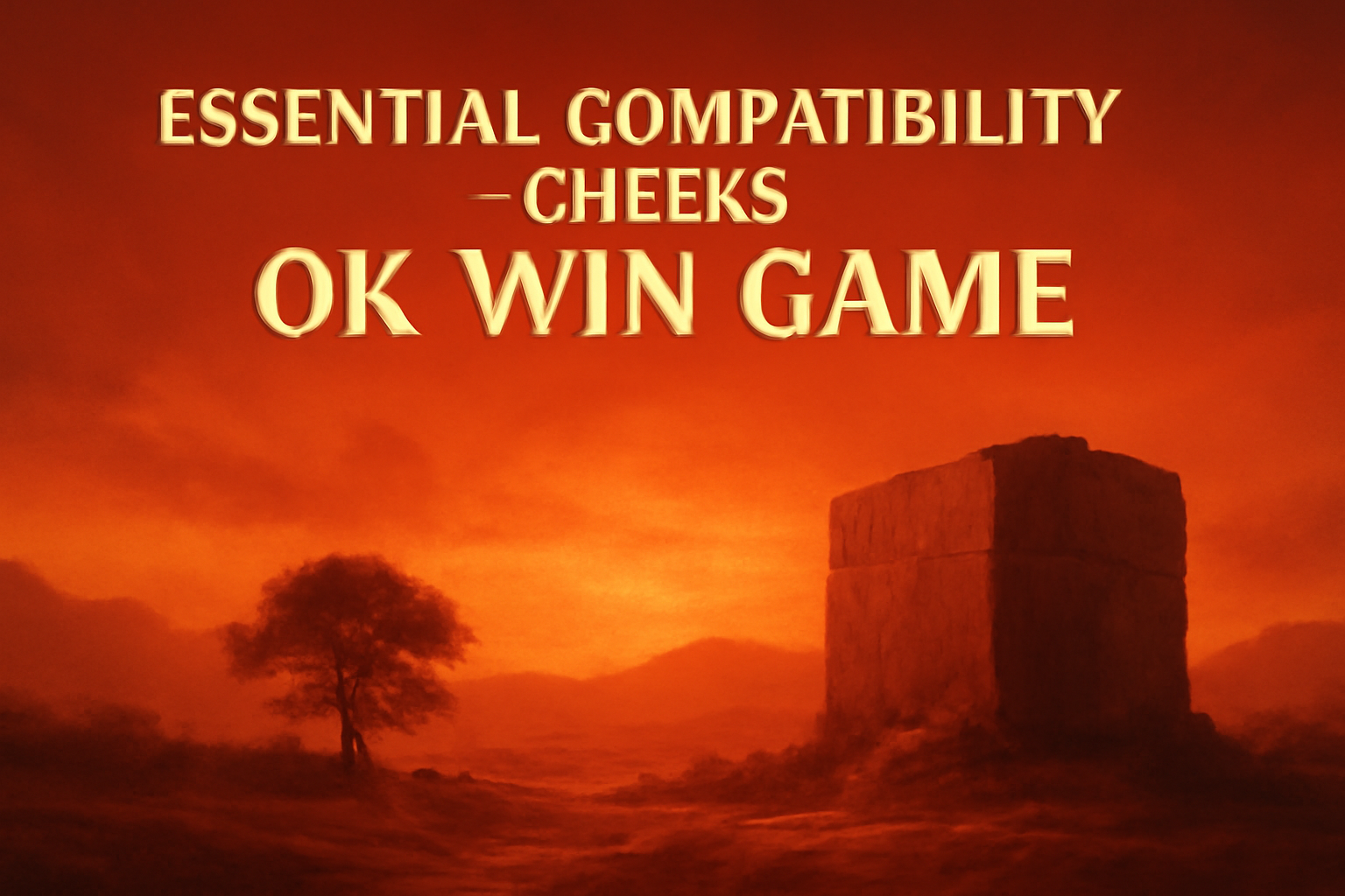 Informational scene depicting the Ok Win Game Login Guide with relevant text.