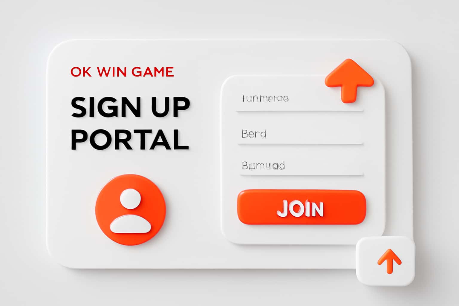 Ok Win Game Sign Up Portal Interface
