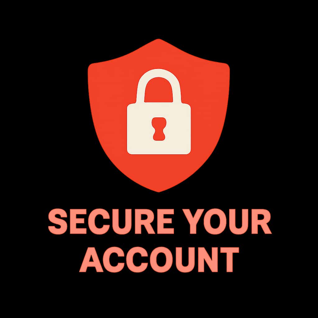 An icon symbolizing the security of the Ok Win Game account.