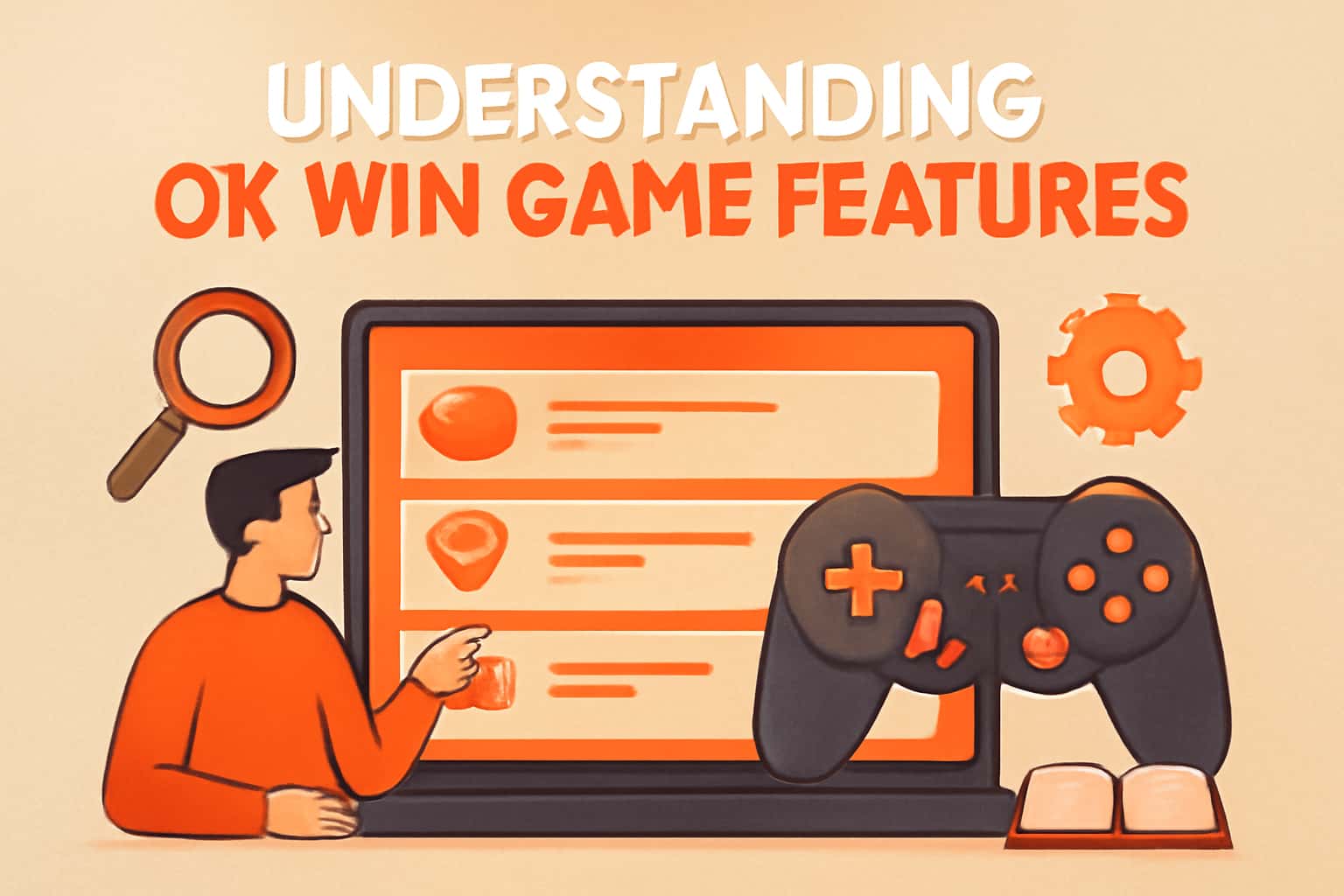 Illustration of Ok Win Game features and functionalities.