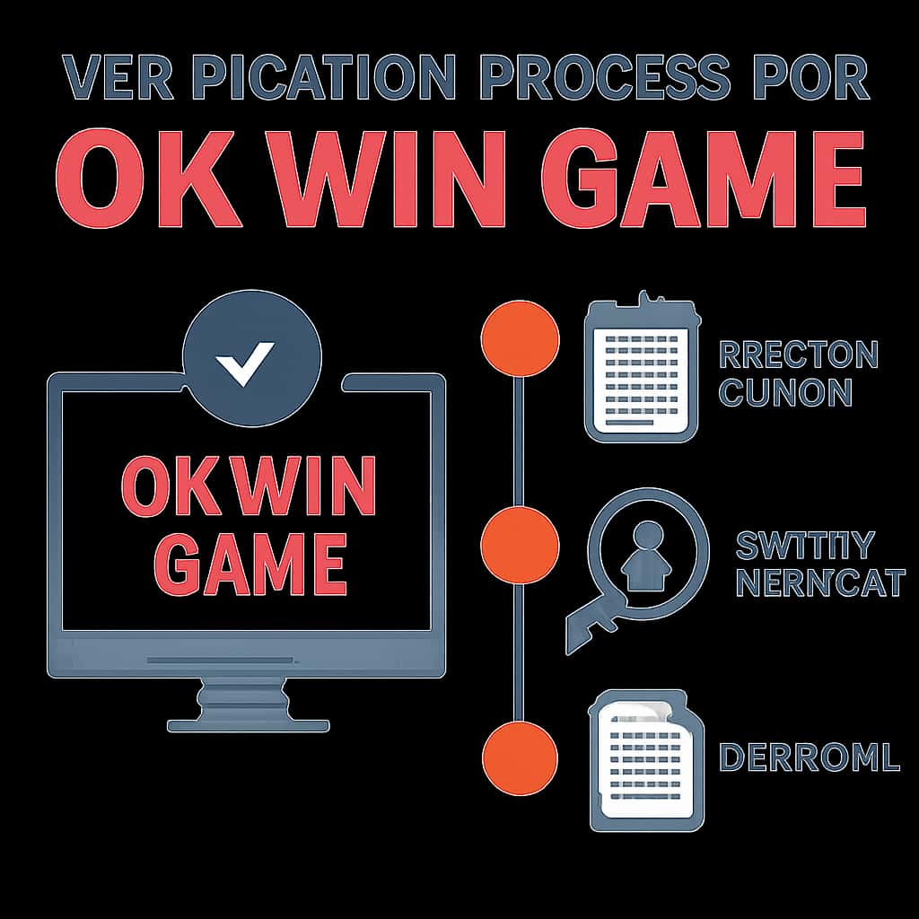 An educational diagram about the verification process for Ok Win Game.